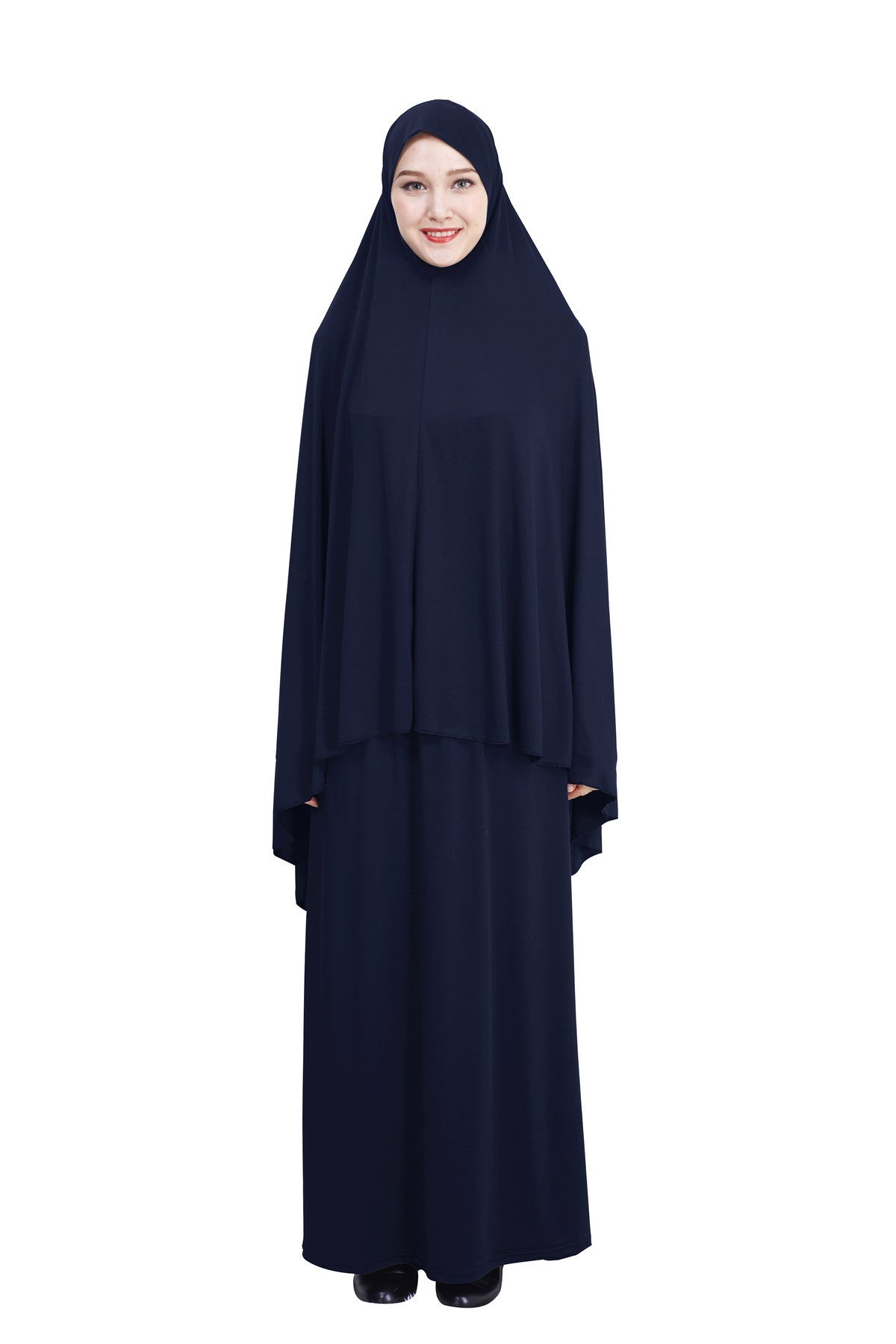 Muslim ladies hijab skirt suit prayer dress