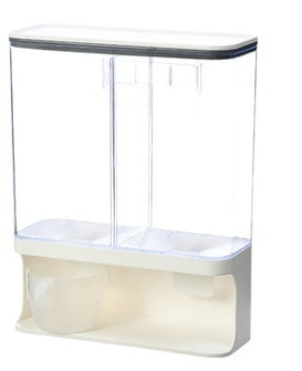 Wall-mounted Sealed Moisture-proof And Insect-proof Transparent Storage Tank