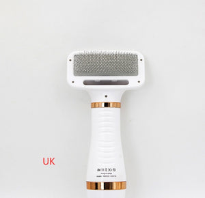 2 in 1 Pet Drying Brush Pet Hair Dryer Comb