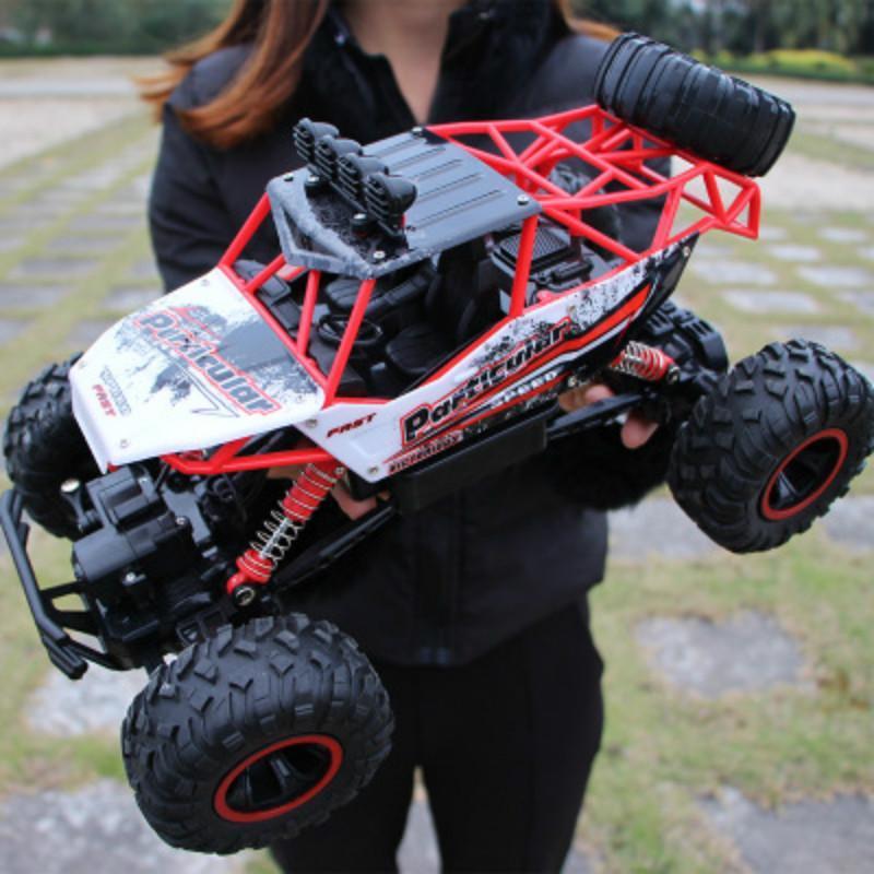 4WD RC Autos Aktualisierte Version 2.4G Funkgesteuerte RC Autos Spielzeug Buggy Hochgeschwindigkeits-Trucks Geländewagen Spielzeug für Kinder