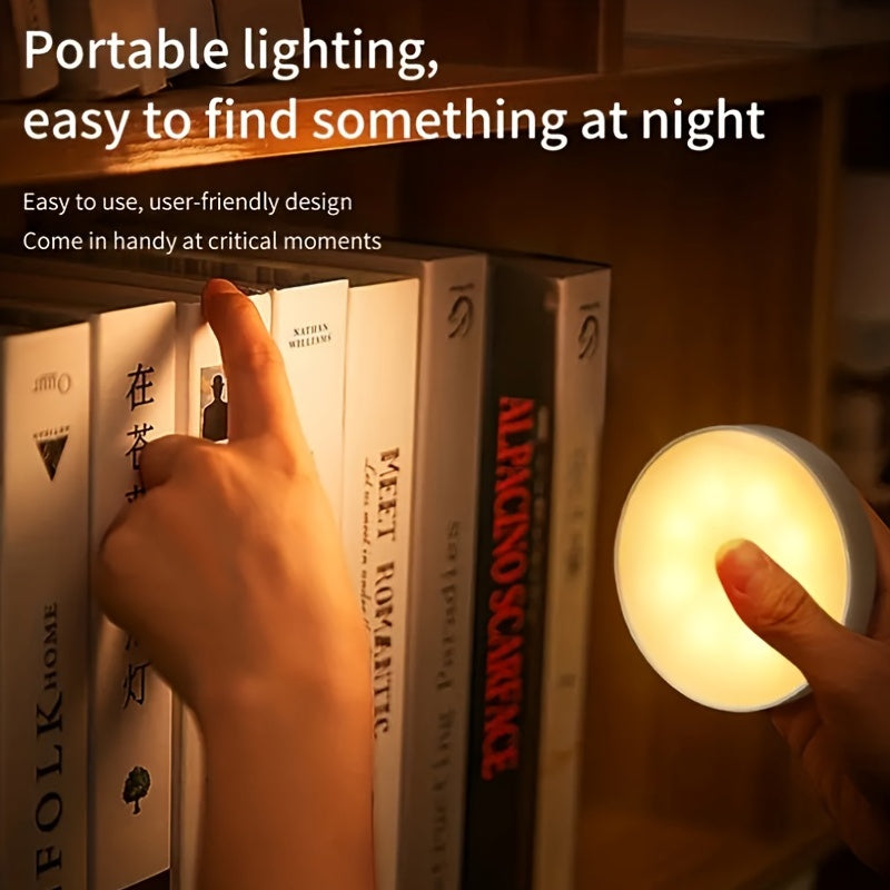 1pc Wireless Motion Sensor Night Light, Bedroom Decor Light,