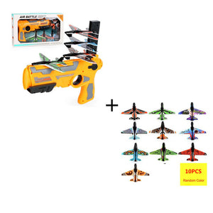 Kinder Outdoor Boy Spielzeug Hand Werfen Spin Glider Modell Launcher