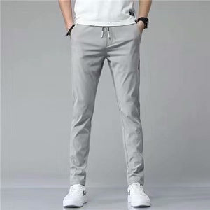 Drawstring Trousers Thin Casual Pants Korean Version Loose Straight Sweatpants Mens Clothing