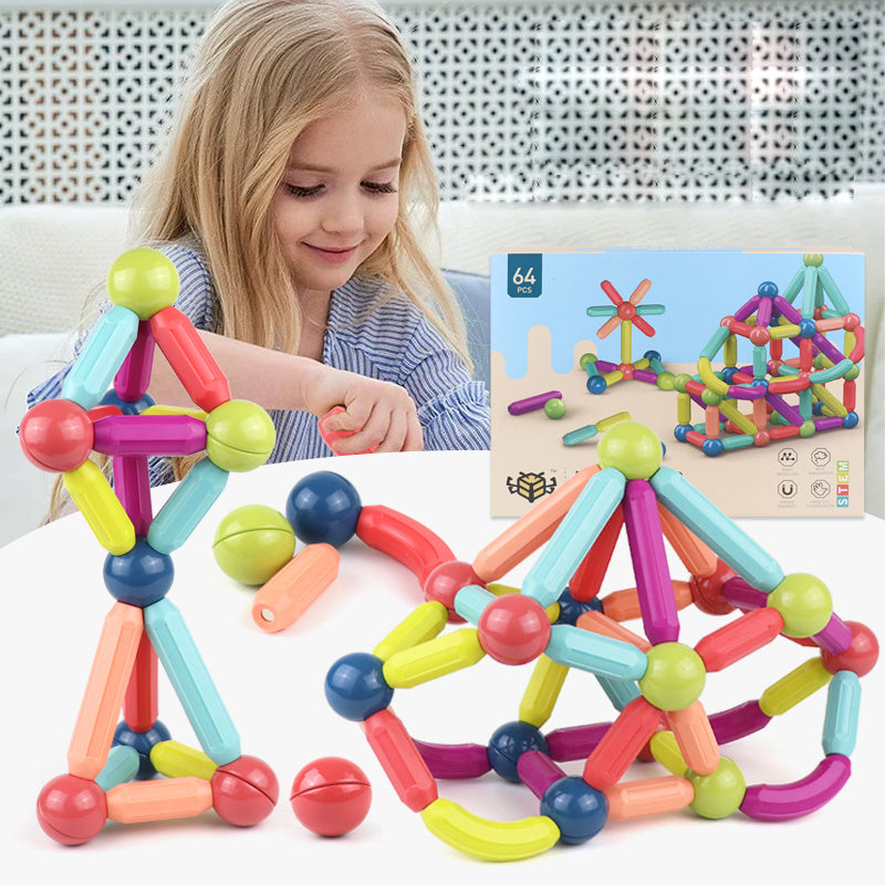 Baby Spielzeug Magnetische Stick Bausteine ​​Spiel Magnete Kinder Set Kinder Magnete Für Kinder Magnetische Spielzeug Ziegel