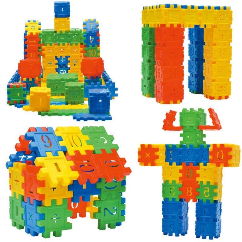 110 stücke Set DIY Lepin Bausteine ​​Baby Jungen Und Mädchen 3D Blöcke Lustige Pädagogische Mosaik Spielzeug Für Kinder Kinder Block spielzeug