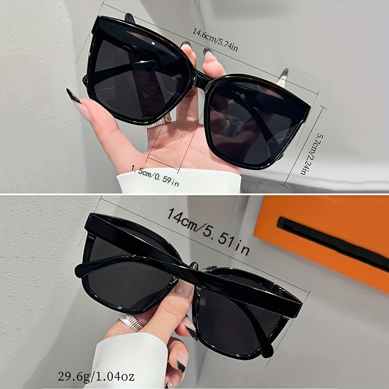 Large Cat Eye fashion glasses For Women Men Casual Fashion Anti Glare Sun Shades For Driving Beach Party