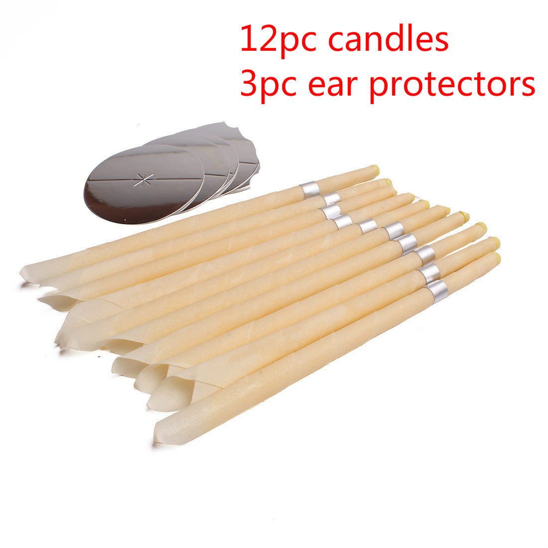 Coning Beewax Natural Ear Candle Ear Healthy Care Ear Treatment