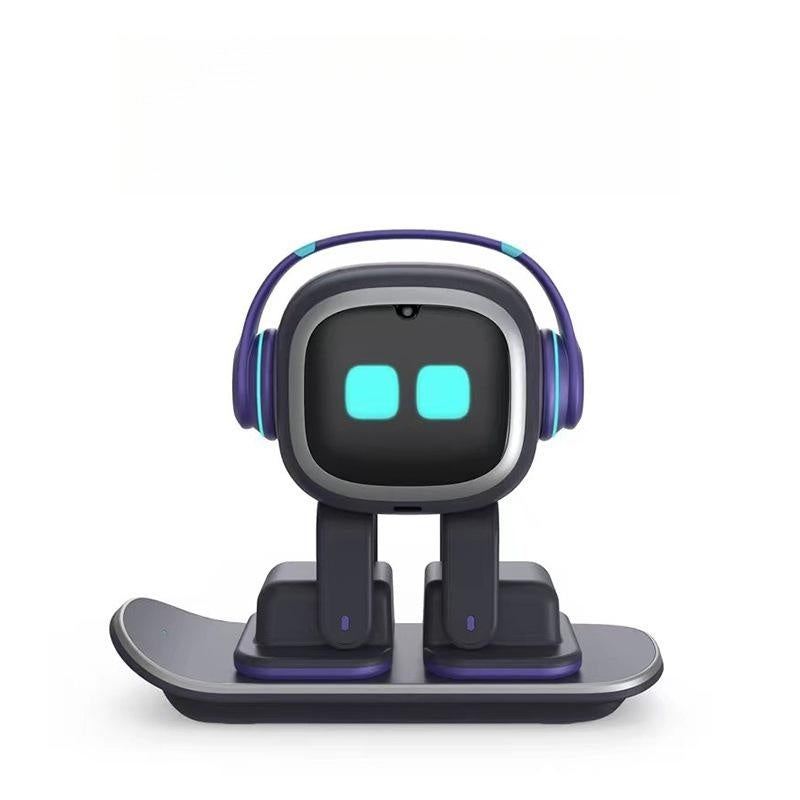 Robot Toy Desktop Voice Recognition Emotion Ai Communication Intelligent Children Accompany Interactive Electronic Pet