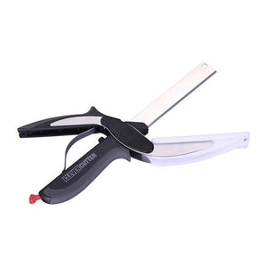 Stainless Steel Scissors Multifunctional Scissors Cutting Machine 2 In 1 Cutting Board Utility Knife