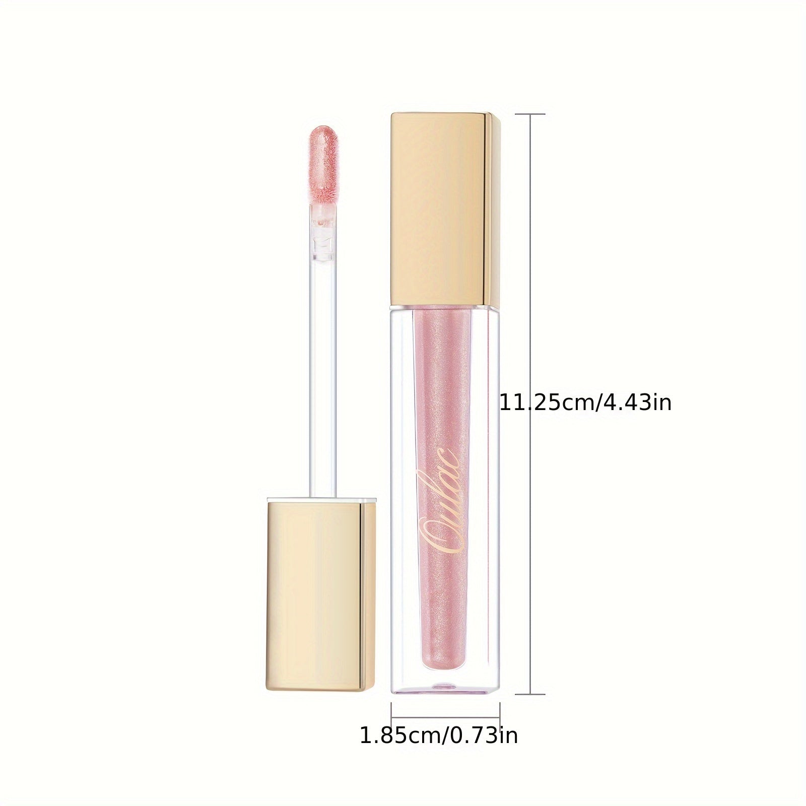 Oulac Glitter Hydrating Lipgloss 3PCS Set With Mirror Finish Moisturizing & Reduce Fine Lines Lip Oil Refuse Chapped Lips