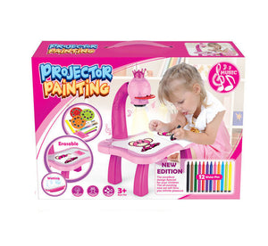 Children Smart Projector Painting Drawing Projector Table Desk Toy