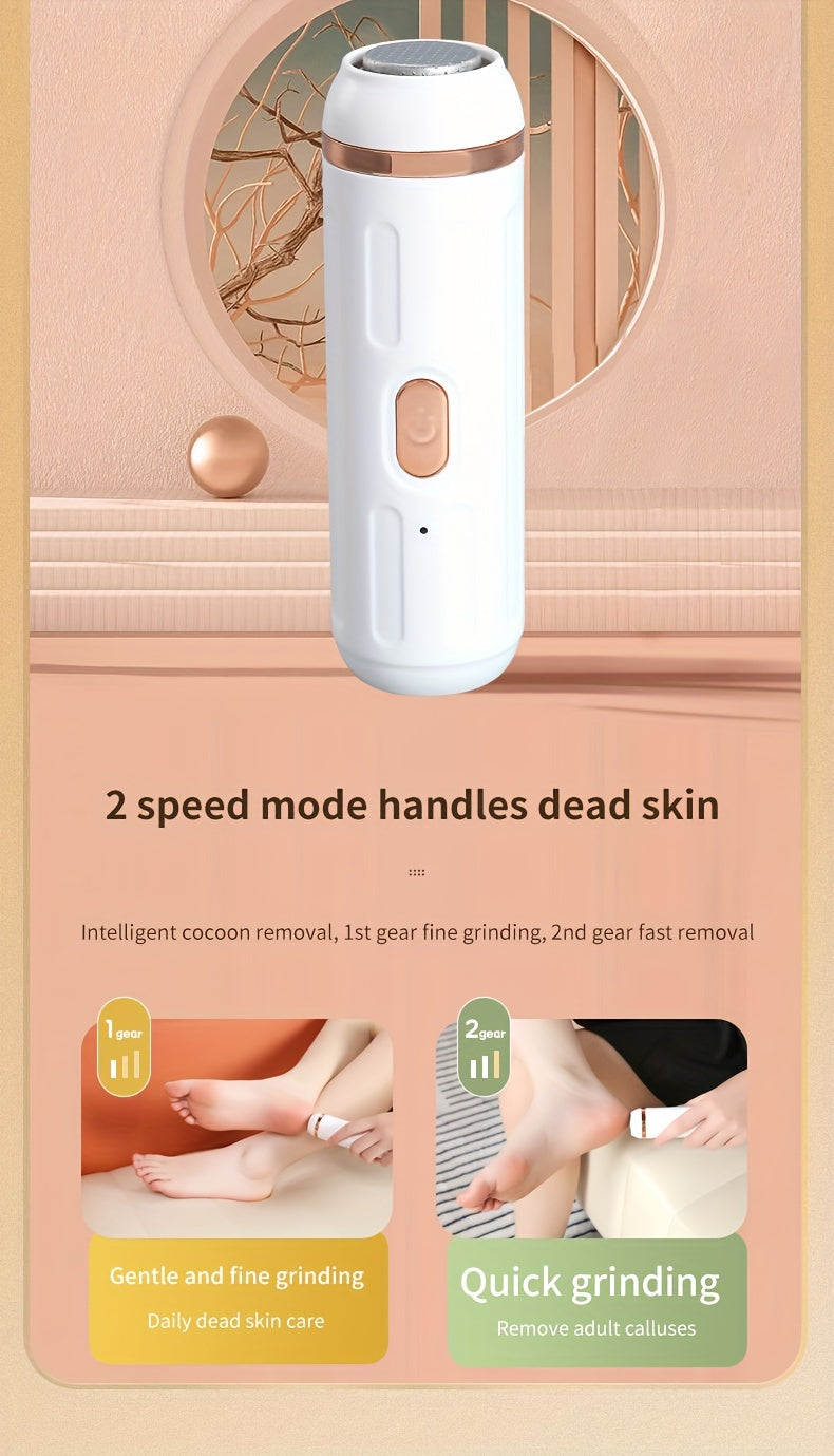 Electric Feet Callus Remover, Professional Electric Callus Remover, Rechargeable Portable Electronic Foot File Pedicure Tools