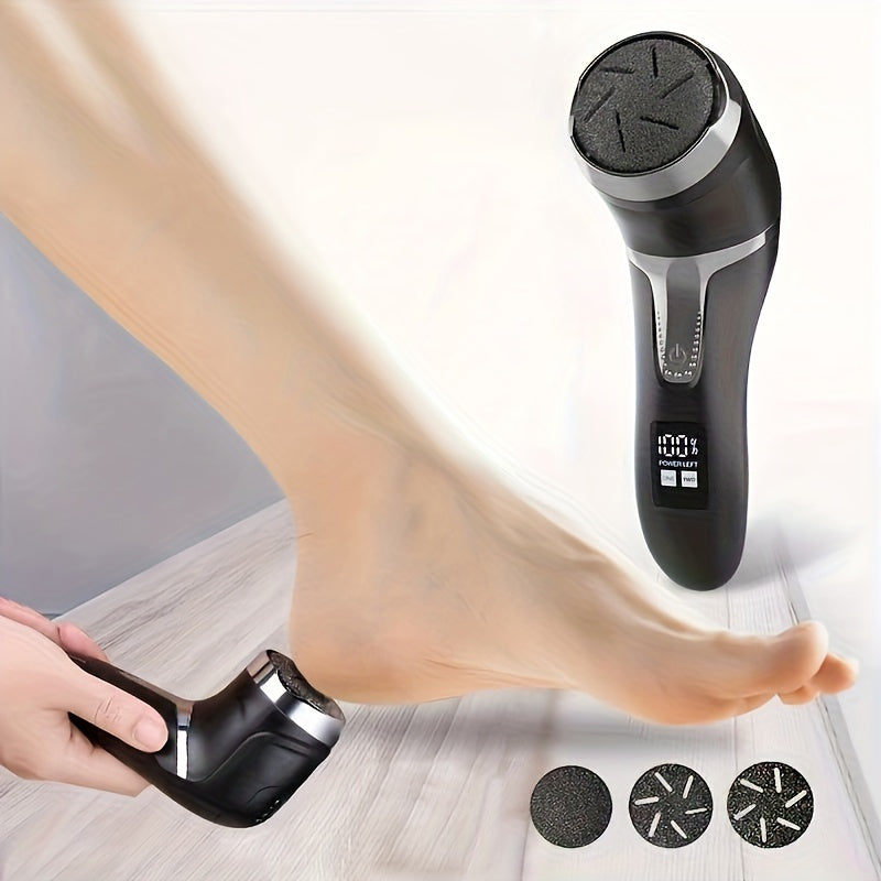 Electric Feet Callus Removers Rechargeable, Portable Electronic Foot File Pedicure Tools, Electric Callus Remover Kit, Professional Pedi Feet Care For Dead, Hard Cracked Dry Skin Ideal Gift Electric Foot Repair Machine