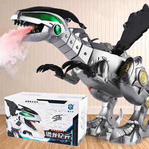 Walking Dragon Toy Fire Breathing Water Spray Dinosaur