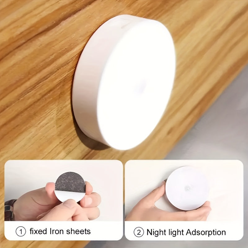 1pc Wireless Motion Sensor Night Light, Bedroom Decor Light,