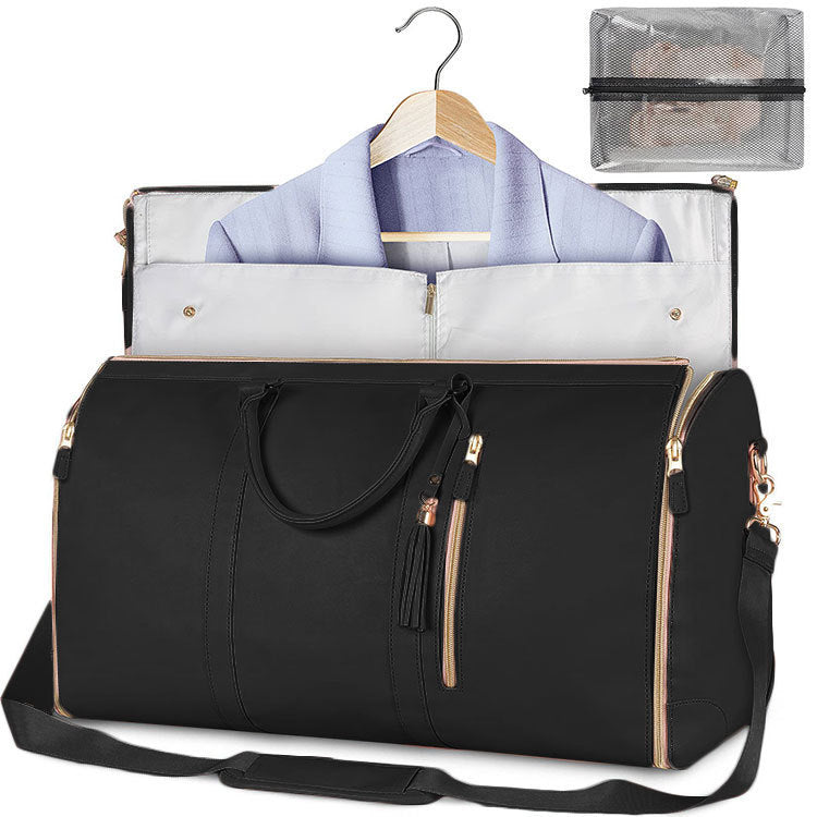 Große Kapazität Reise Duffle Bag Damen Handtasche Falten Anzug Tasche Wasserdichte Kleidung Totes