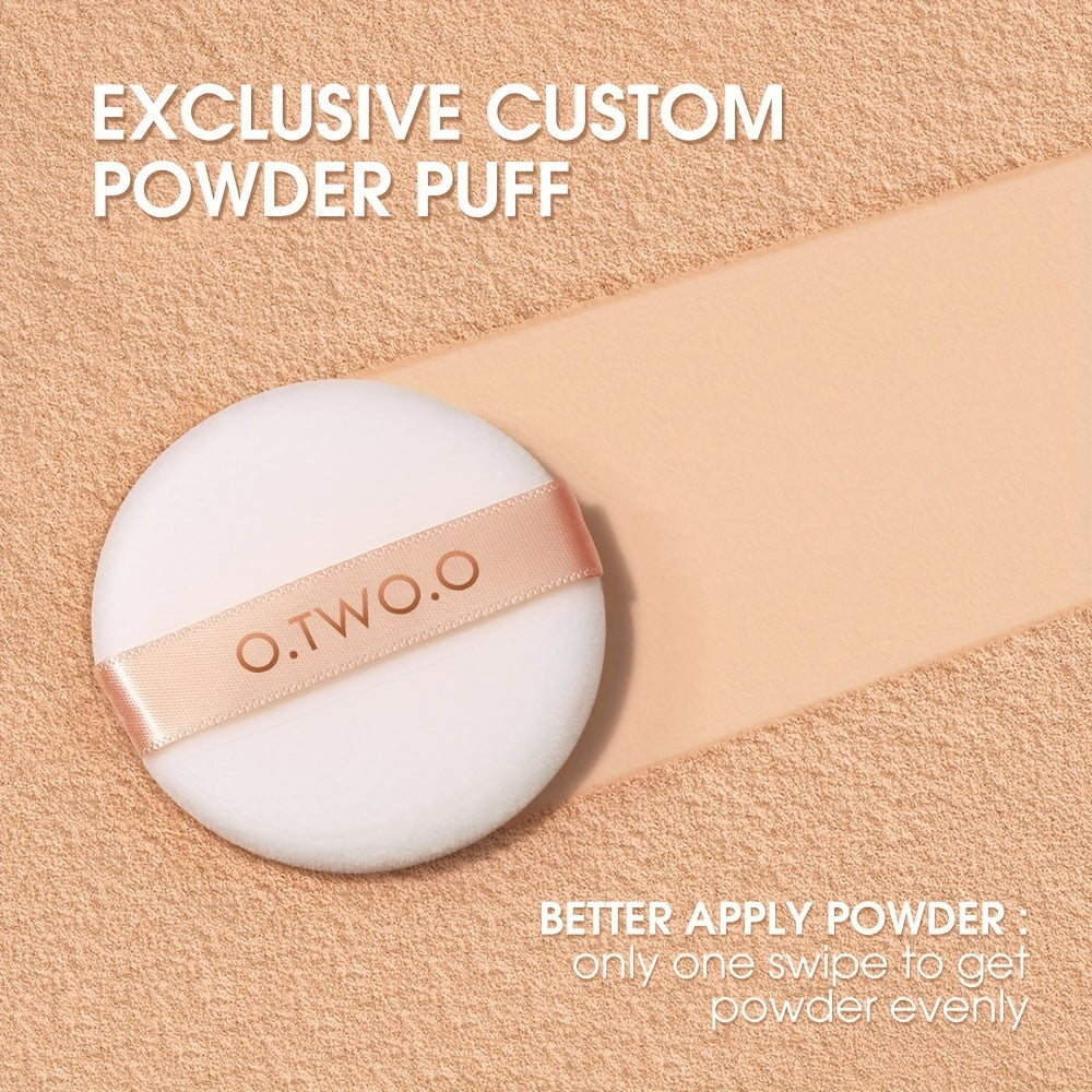 O.TWO.O 3D Soft Focus Face Powder Waterproof Long Lasting Oil Control 24H Natural Skin Tones Makeup Powder Foundation