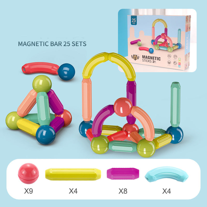 Baby Spielzeug Magnetische Stick Bausteine ​​Spiel Magnete Kinder Set Kinder Magnete Für Kinder Magnetische Spielzeug Ziegel