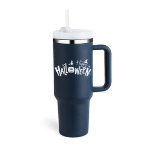 Oz Tumbler With Handle Straw Insulated Coffee Cup