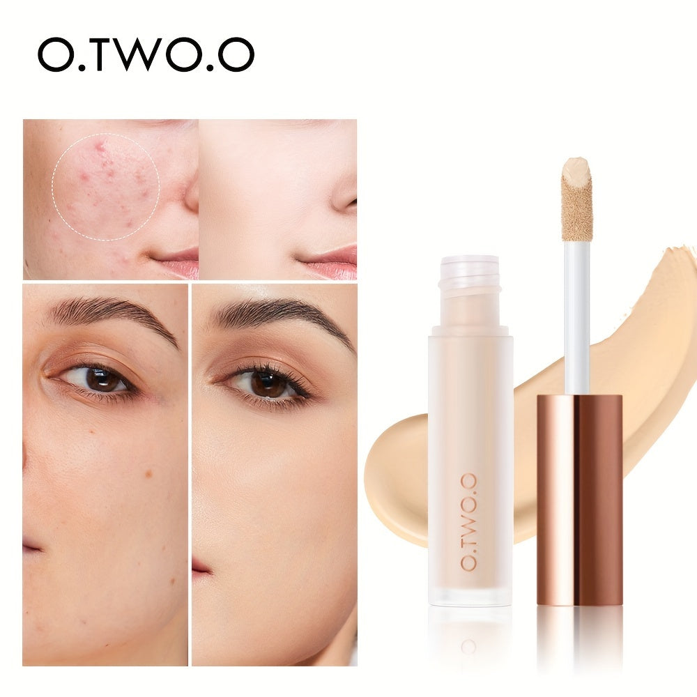 O.Two.O Flawless Liquid Concealer - High Coverage, Waterproof & Breathable, Natural Finish For All Skin Types, 4 Shades