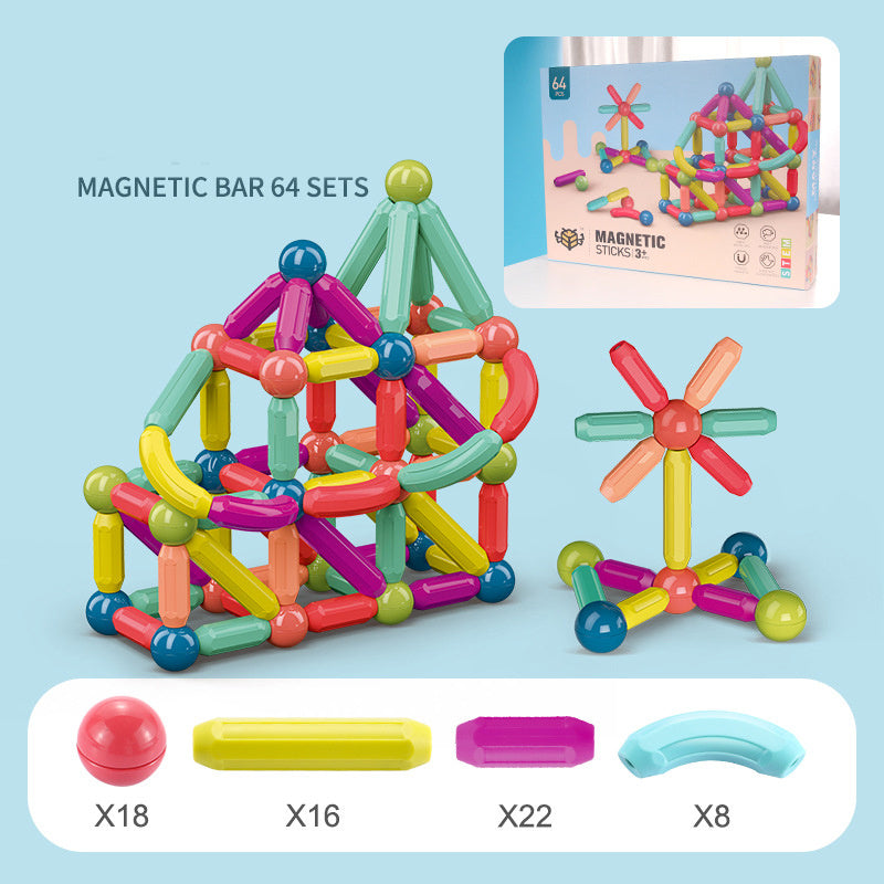 Baby Spielzeug Magnetische Stick Bausteine ​​Spiel Magnete Kinder Set Kinder Magnete Für Kinder Magnetische Spielzeug Ziegel