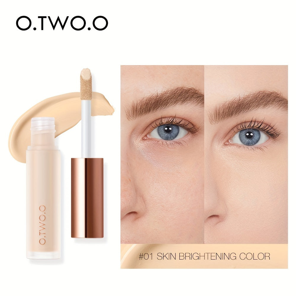 O.Two.O Flawless Liquid Concealer - High Coverage, Waterproof & Breathable, Natural Finish For All Skin Types, 4 Shades