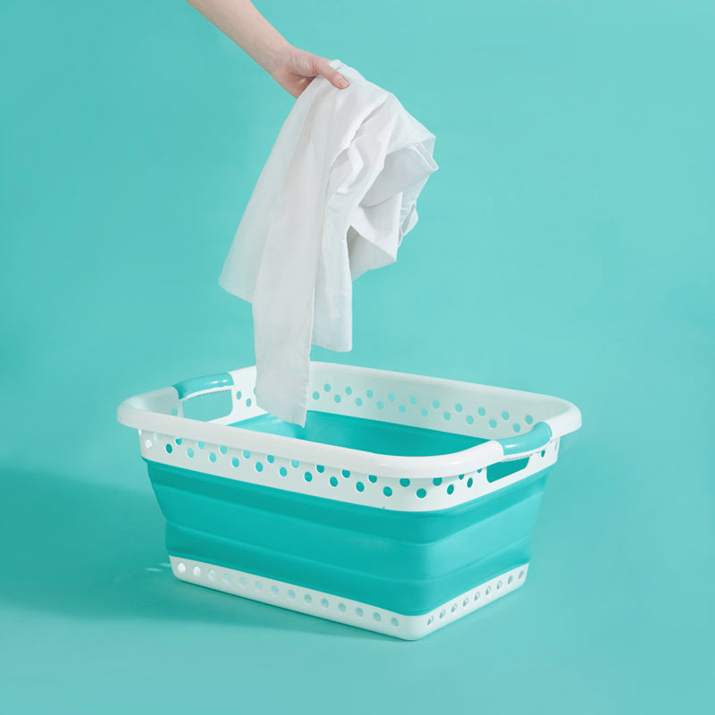 Foldable Dirty Laundry Storage Basket Bathroom