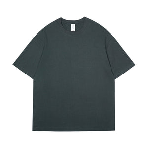 Pure Cotton Simple Men's Solid Color T-shirt