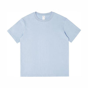 Pure Cotton Simple Men's Solid Color T-shirt