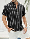 Summer Men's Clothing Short Sleeve Shirt