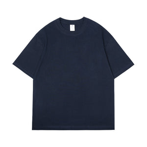 Pure Cotton Simple Men's Solid Color T-shirt