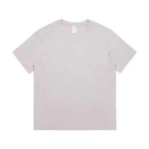 Pure Cotton Simple Men's Solid Color T-shirt