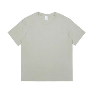 Pure Cotton Simple Men's Solid Color T-shirt