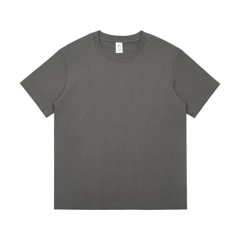 Pure Cotton Simple Men's Solid Color T-shirt