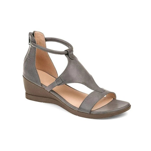 Sommer Keilabsatz Sandalen Casual Damen Römerschuhe