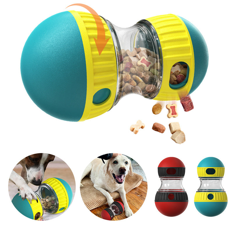 Hundespielzeug mit Futterausgabe, Becher, auslaufender Futterball, Puzzle-Spielzeug, interaktives, langsames Füttern, Magenschutz, Intelligenzsteigerung, Haustierspielzeug, Haustierprodukte