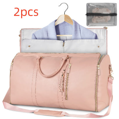 Große Kapazität Reise Duffle Bag Damen Handtasche Falten Anzug Tasche Wasserdichte Kleidung Totes