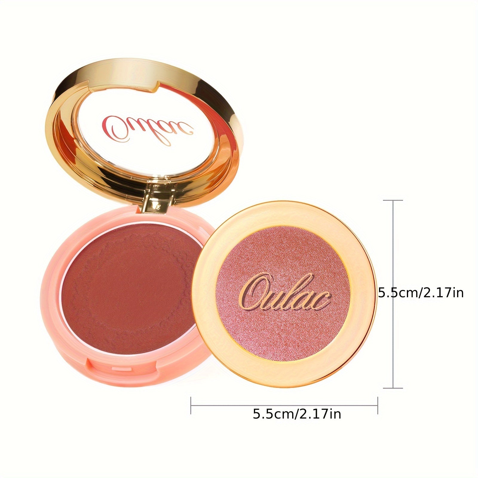 Oulac Tipsy and Shiny Highlight Frost Blush | Highly Pigmented Cream Blush 3 Pcs Set