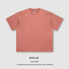 Pure Cotton Washed T-shirt Retro Loose